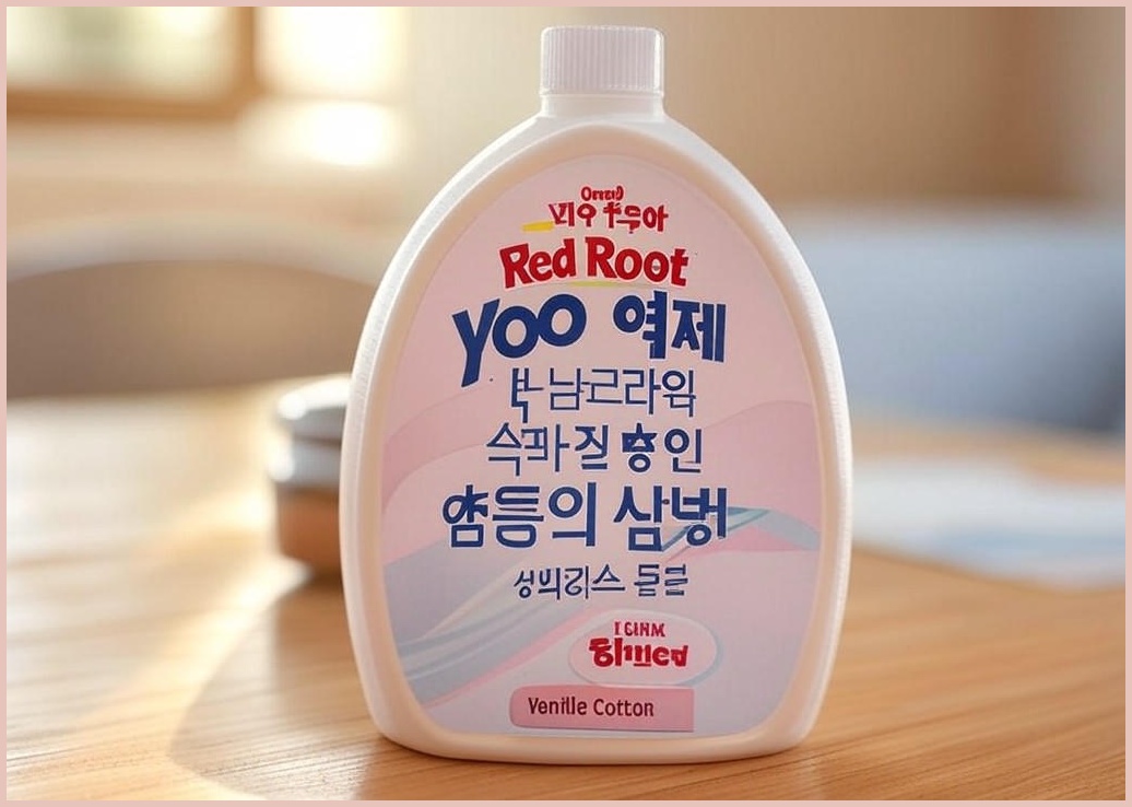 레드루트 유아 섬유유연제 바닐라코튼향 플러스 본품